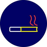 Cigarette Creative Icon Design vector