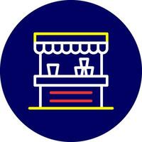 Stand Creative Icon Design vector