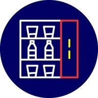 Vending Machine Creative Icon Design vector
