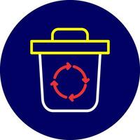 Trash Creative Icon Design vector