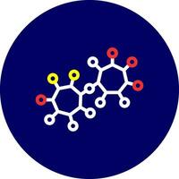 Molecules Creative Icon Design vector