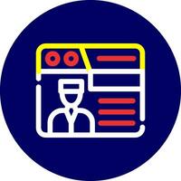 Documentation Portal Creative Icon Design vector