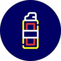 Pepper Spray Creative Icon Design vector