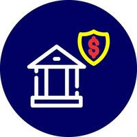 Banking Security Creative Icon Design vector