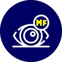 Multifocal Creative Icon Design vector