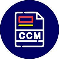 CCM Creative Icon Design vector