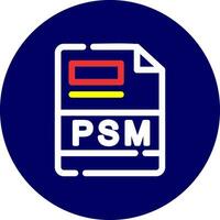 psm creativo icono diseño vector