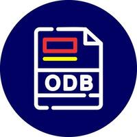 ODB Creative Icon Design vector