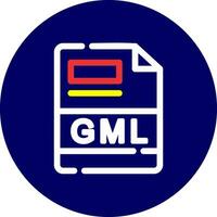 GML Creative Icon Design vector