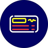 Money Check Creative Icon Design vector