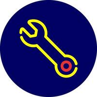 Wrench Creative Icon Design vector