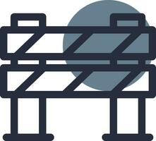 Barrier Creative Icon Design vector