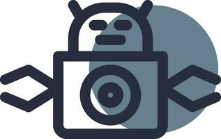 Robot Creative Icon Design vector