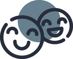 Happiness Creative Icon Design vector