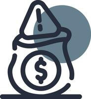 Illegal Creative Icon Design vector
