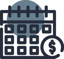 Calendar Creative Icon Design vector