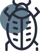 Bug Creative Icon Design vector