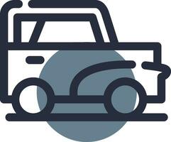 diseño de icono creativo de coche vector