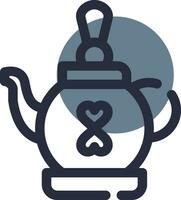 Teapot Creative Icon Design vector