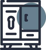 Closet Creative Icon Design vector