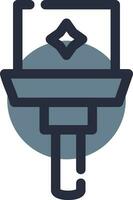 Clean Creative Icon Design vector