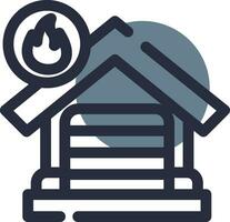 Fire Department Creative Icon Design vector