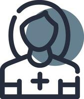 Nurse Creative Icon Design vector