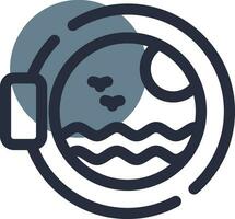 Line Sesa Circle vector