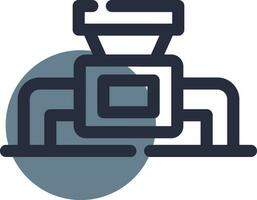 Crusher Creative Icon Design vector