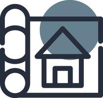 House Sketch Creative Icon Design vector