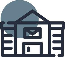 Post Office Creative Icon Design vector