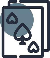 Gambling Creative Icon Design vector