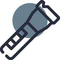 Flashlight Creative Icon Design vector