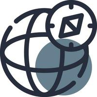 Navigation Creative Icon Design vector