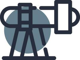 Binocular Creative Icon Design vector