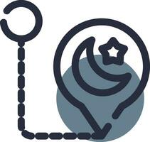 Pilgrimage Creative Icon Design vector