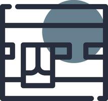 Kaaba Creative Icon Design vector