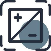 Exposure Creative Icon Design vector
