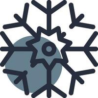 Snowflake Creative Icon Design vector