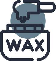 Wax Creative Icon Design vector