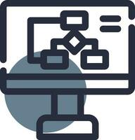 Algorithm Creative Icon Design vector
