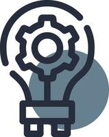 Idea Creative Icon Design vector