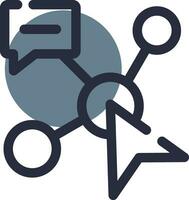 Interaction Creative Icon Design vector