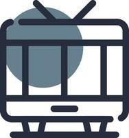 Tv Creative Icon Design vector