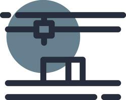 3D Printing Creative Icon Design vector
