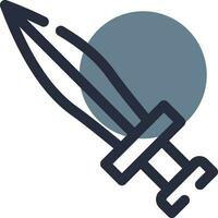 Sword Creative Icon Design vector