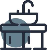 Sink Creative Icon Design vector