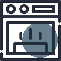 Stove Creative Icon Design vector