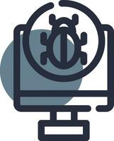 Bugs Creative Icon Design vector