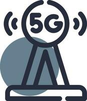 Antenna Creative Icon Design vector